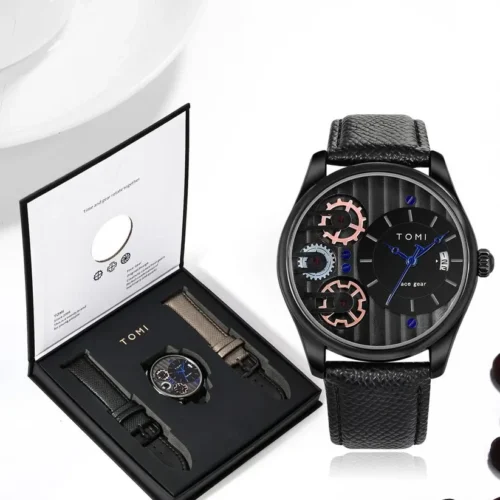 Luxury Watch Dual Strap Luxury Watch Dual Strap