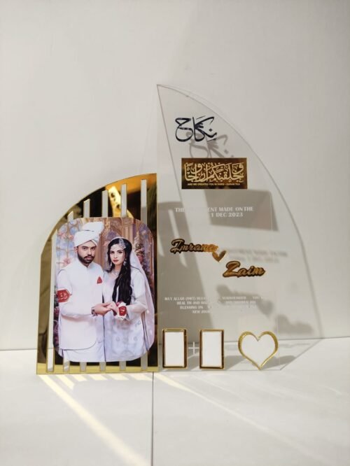 Nikah thumb board with picture