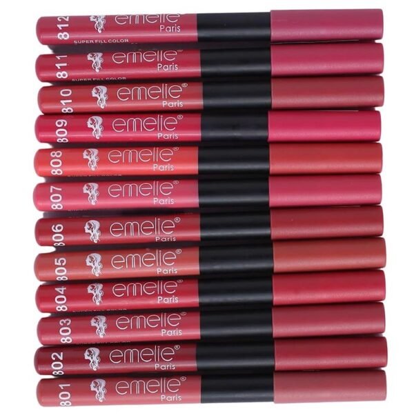 Emelie Matte Lip And Eye Pencil