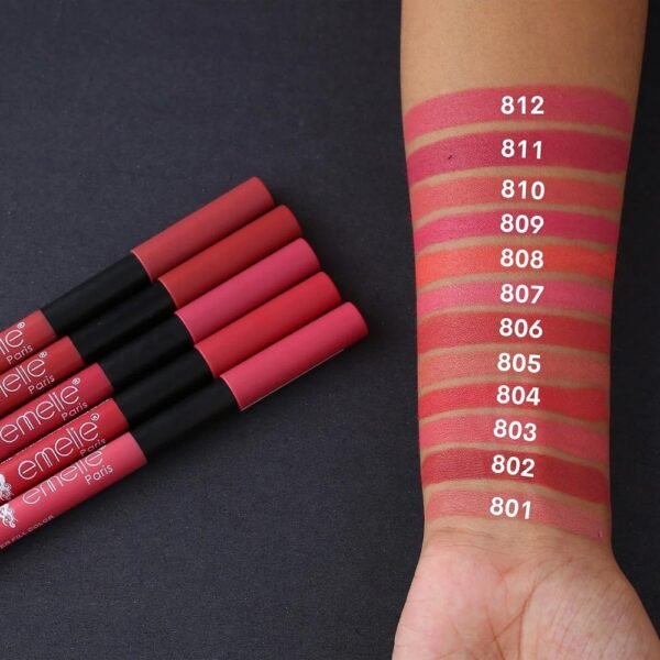 Emelie Matte Lip And Eye Pencil