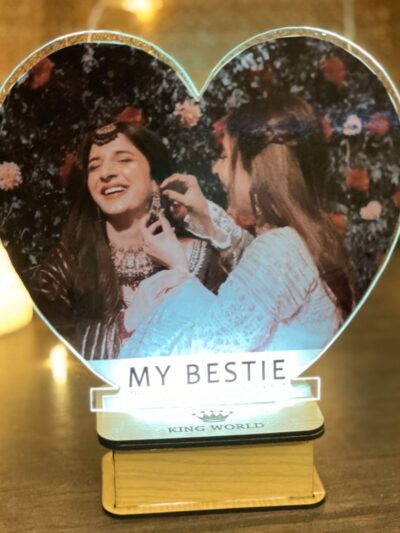 Customize picture LED Lamp Heart Shape