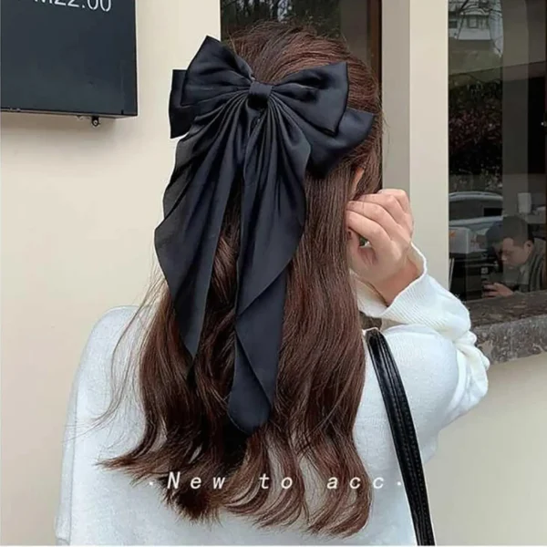 Bow hair clip