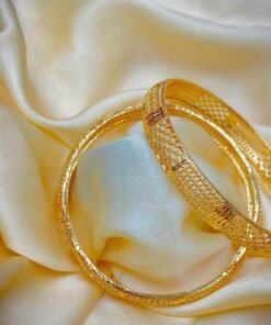 Gold plated bangles Set