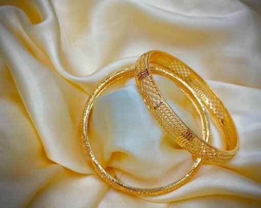 Gold plated bangles Set