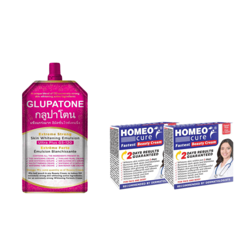 Glupatone and Homeo Cream