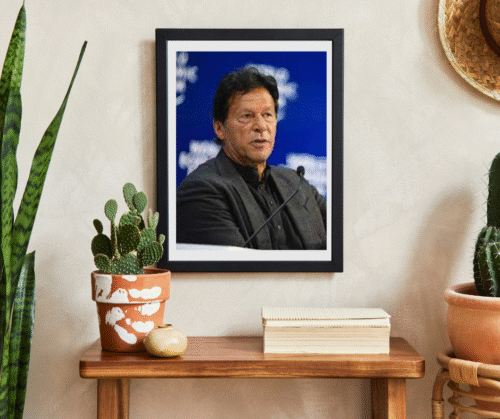 Imran Khan Photo frame for office decoration Imran Khan Photo frame for office decoration