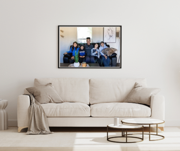 Family photo wall frame