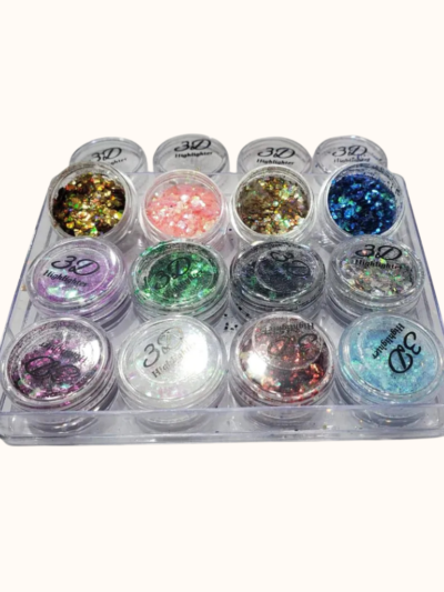 Pack of 12 Glitters – Shimmer Collection