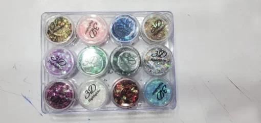 Pack of 12 Glitters – Shimmer Collection
