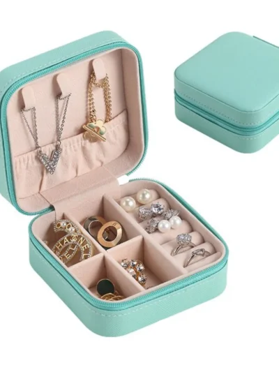 Portable Jewelry Case, Leather