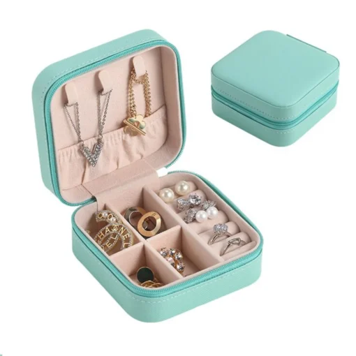 Portable Jewelry Case, Leather