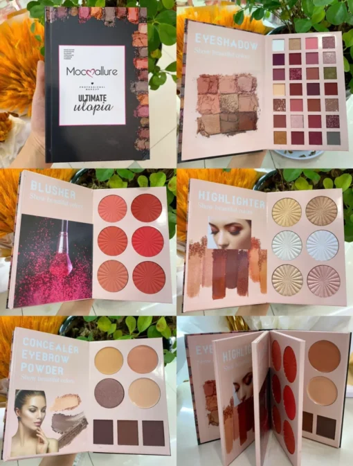 Mocallure book palette in black