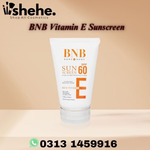 BNB Vitamin E Sunscreen - spf 60