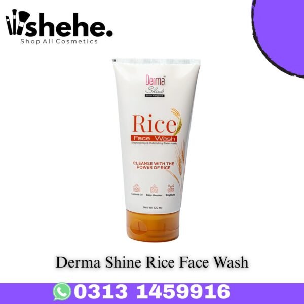 Derma Shine Rice Face wash