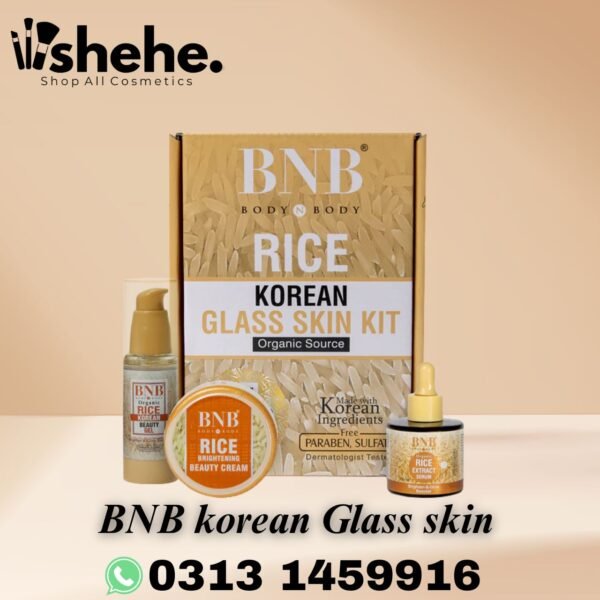 BNB Rice Korean Glass Skin Kit