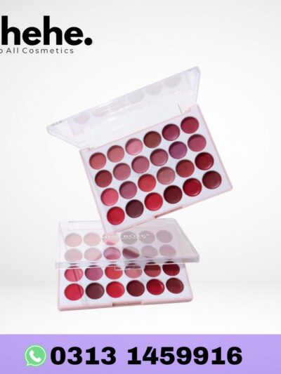 Miss Rose 24-Color Matte Lipstick Palette