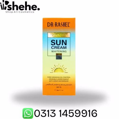 Effortless Hydrating Sun Cream SPF 75 by Dr. Rashel (60gm)