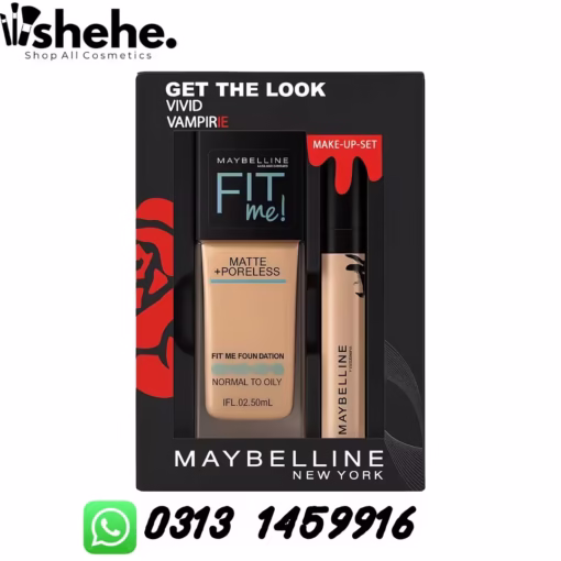 Maybelline Fit Me Foundation + Concealer Deal