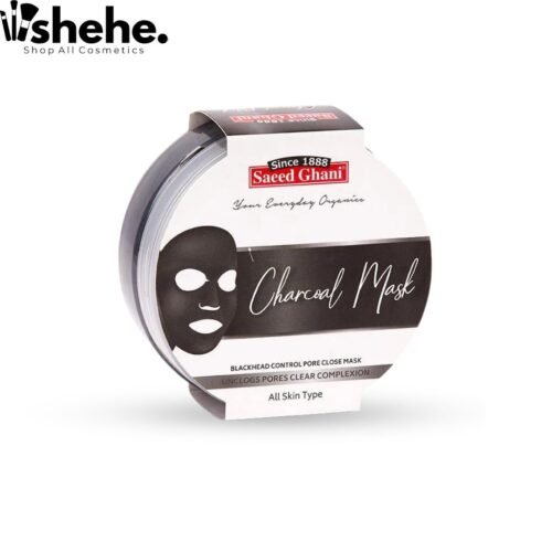 saeed ghani charcoal mask Saeed Ghani Purifying Charcoal Face Mask