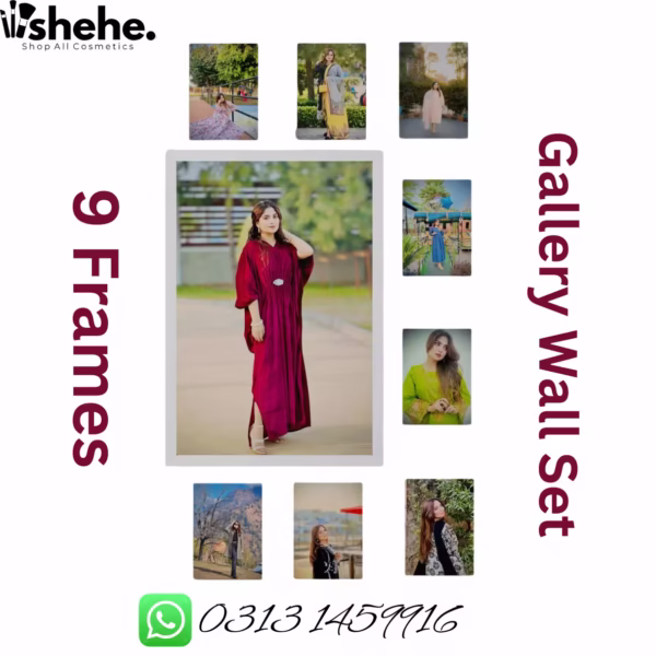 The Ultimate Photo Collage Kit (9 Frames)