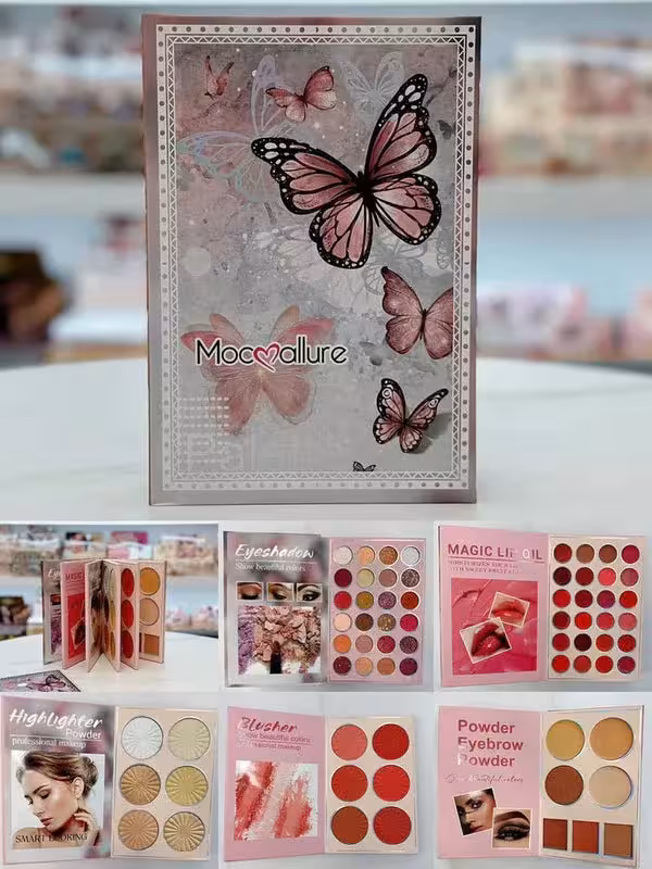 Mocallure butterfly makeup book 5 pages all-in-one makeup kit Mocallure Butterfly Makeup Book 5 Pages All-in-One Makeup Kit - Image 4